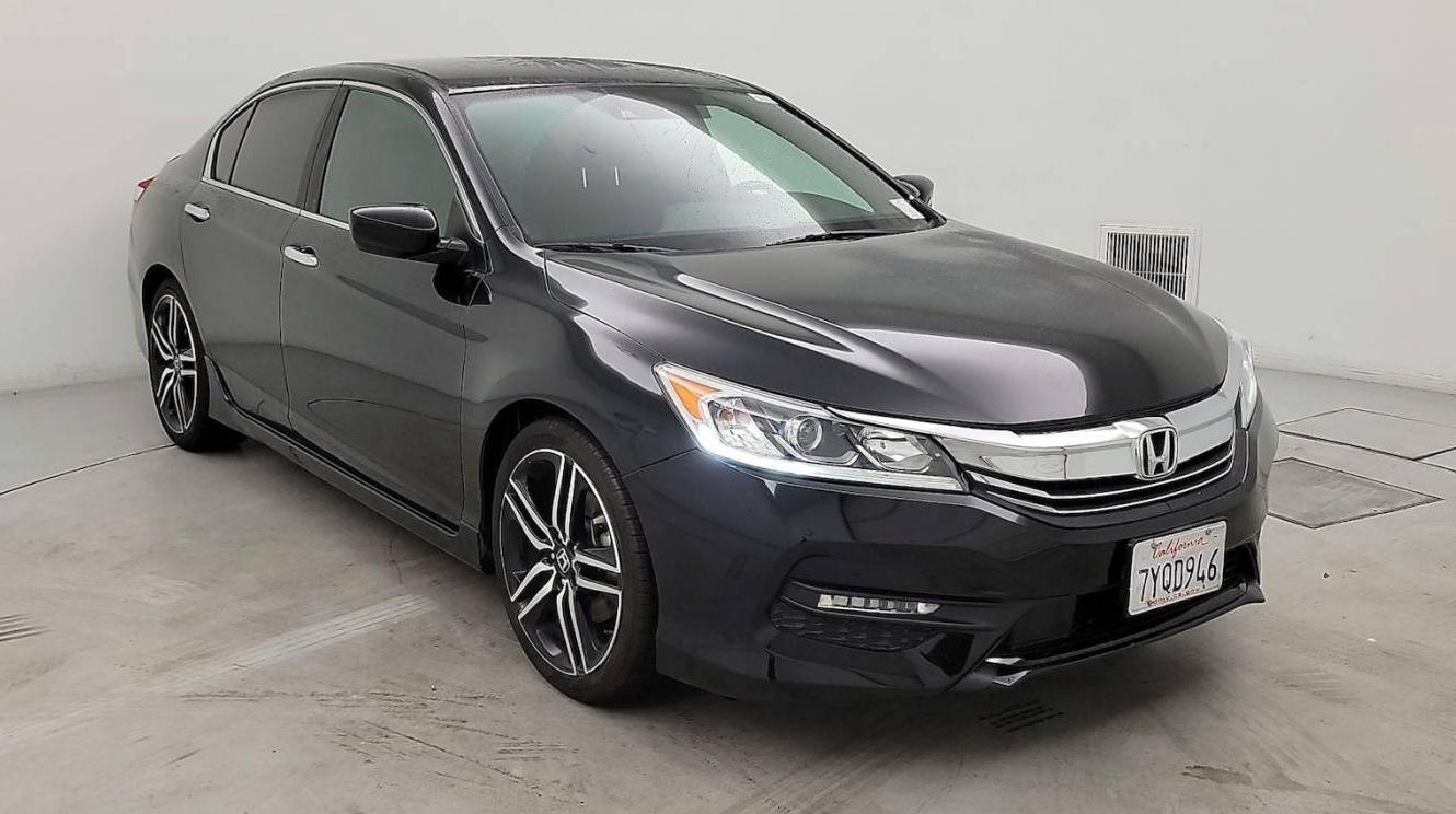 HONDA ACCORD 2017 1HGCR2F6XHA145127 image