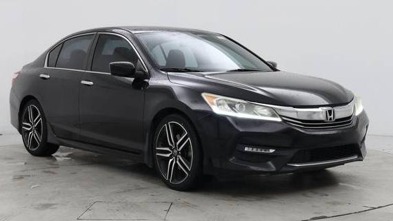 HONDA ACCORD 2017 1HGCR2F52HA083827 image