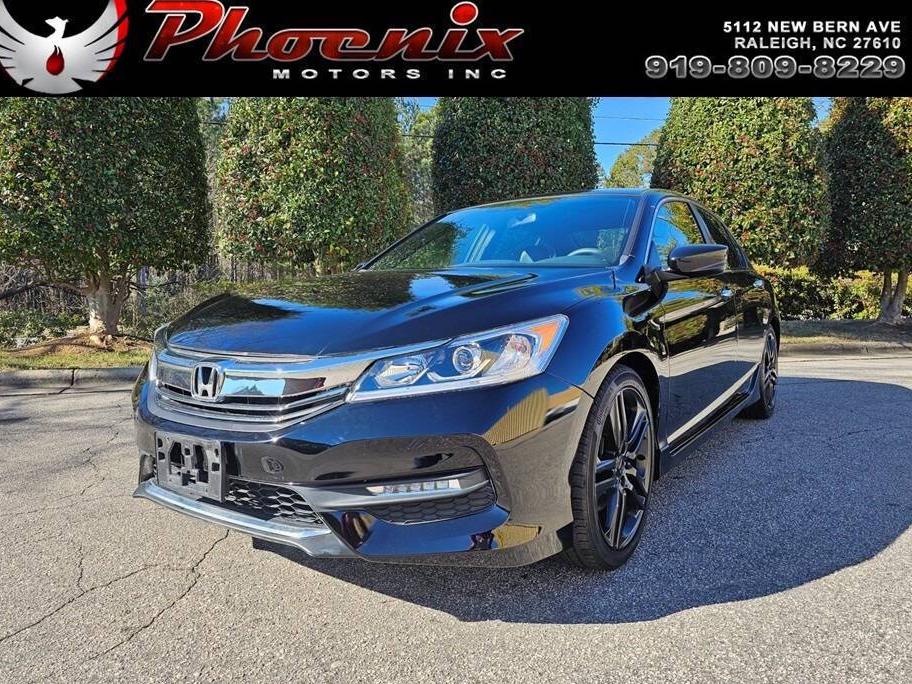 HONDA ACCORD 2017 1HGCR2F58HA049326 image