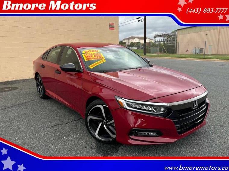 HONDA ACCORD 2020 1HGCV1F30LA143553 image