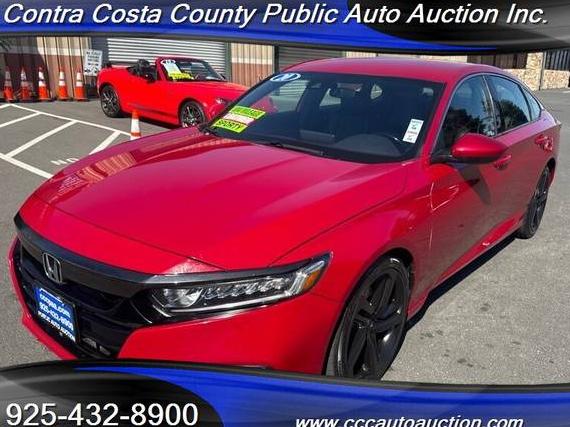 HONDA ACCORD 2020 1HGCV1F31LA027214 image