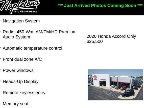 HONDA ACCORD 2020 1HGCV2F90LA011662 image
