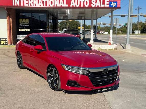 HONDA ACCORD 2020 1HGCV1F33LA004100 image