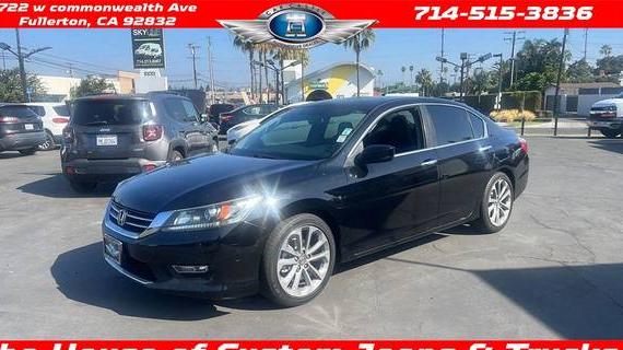 HONDA ACCORD 2013 1HGCR2F55DA284681 image