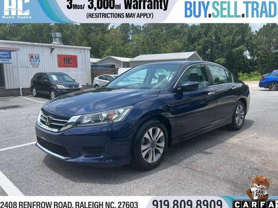HONDA ACCORD 2014 1HGCR2F38EA017924 image