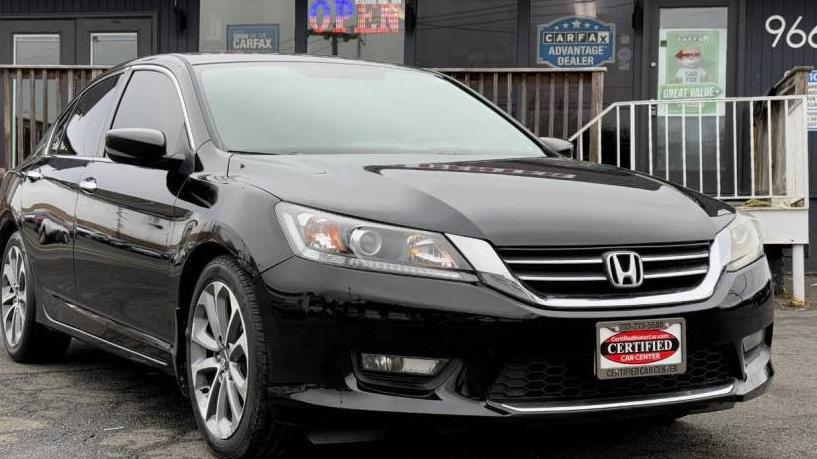 HONDA ACCORD 2014 1HGCR2F57EA040385 image