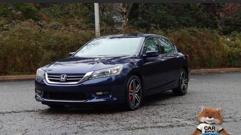 HONDA ACCORD 2014 1HGCR3F81EA006345 image