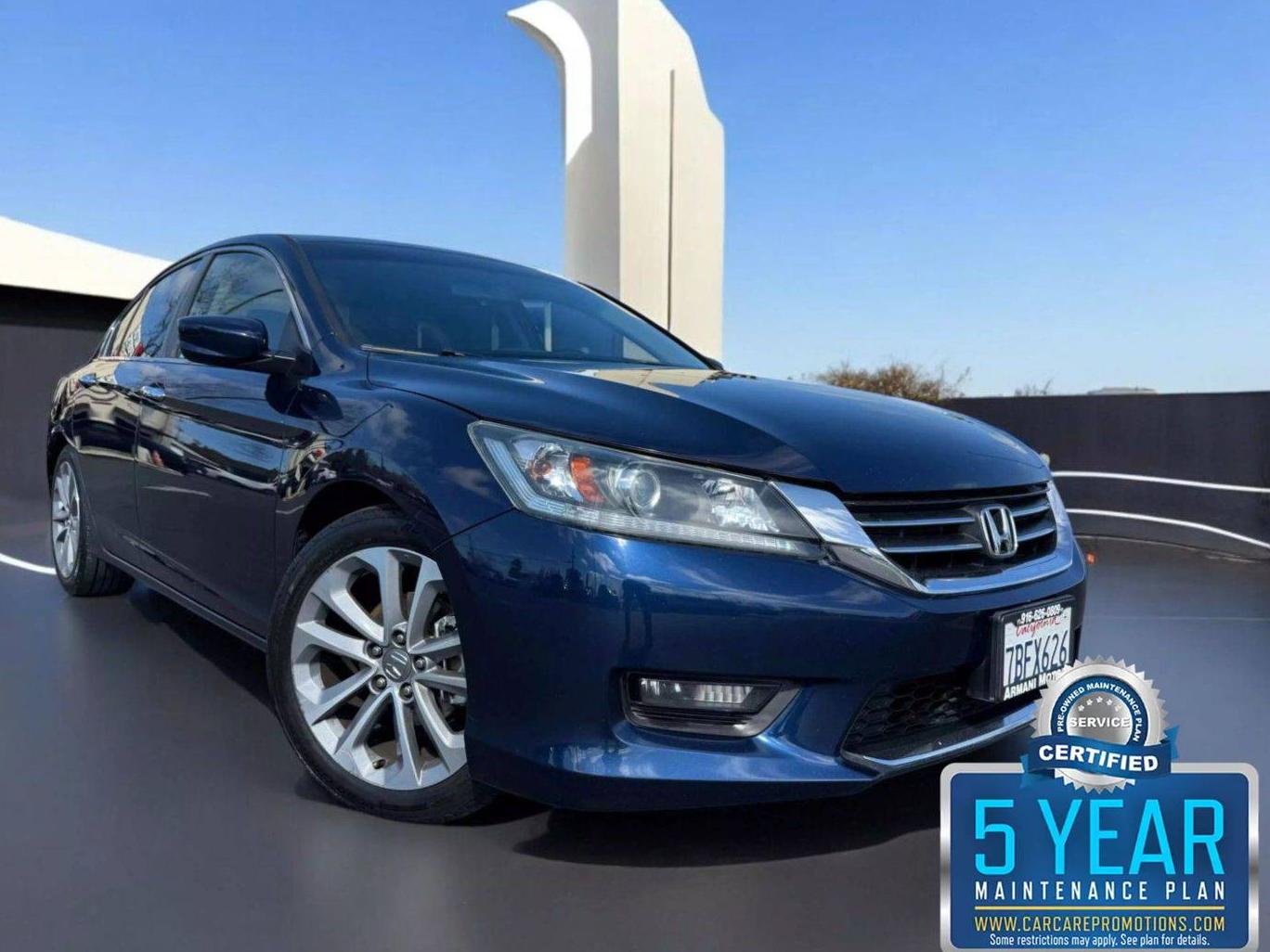 HONDA ACCORD 2014 1HGCR2F58EA008643 image