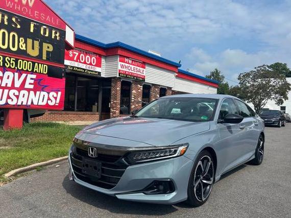 HONDA ACCORD 2022 1HGCV1F48NA093173 image