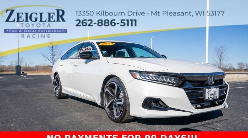 HONDA ACCORD 2022 1HGCV1F3XNA118775 image
