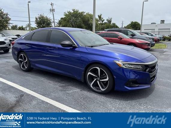 HONDA ACCORD 2022 1HGCV1F34NA045211 image
