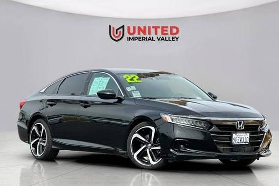 HONDA ACCORD 2022 1HGCV1F36NA088433 image