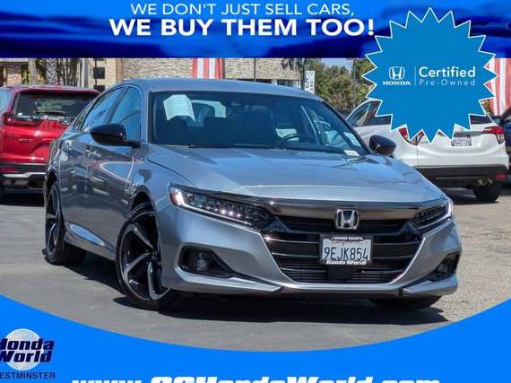 HONDA ACCORD 2022 1HGCV1F30NA094292 image