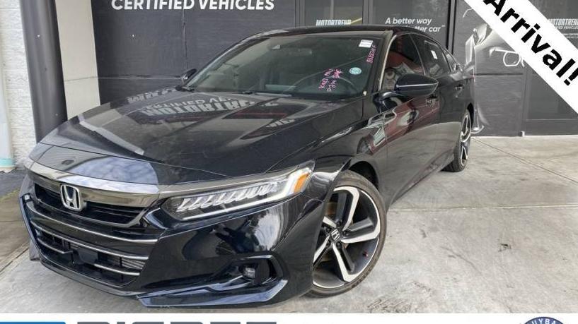 HONDA ACCORD 2022 1HGCV1F38NA046524 image