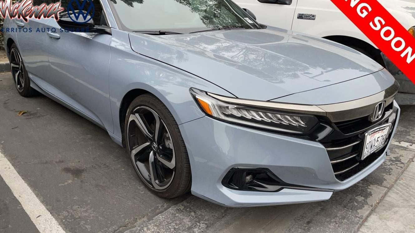 HONDA ACCORD 2022 1HGCV1F32NA083858 image