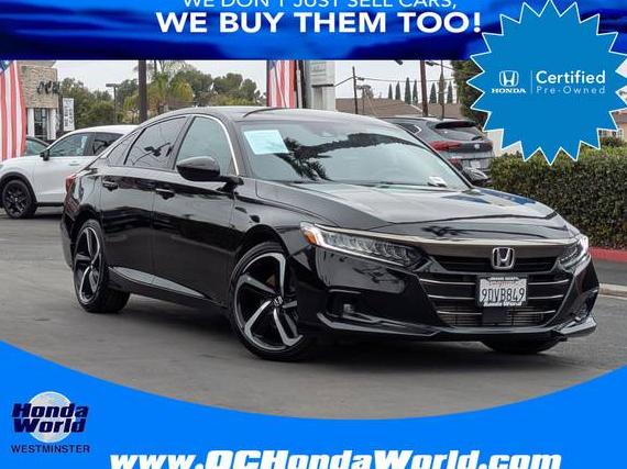 HONDA ACCORD 2022 1HGCV1F38NA091916 image