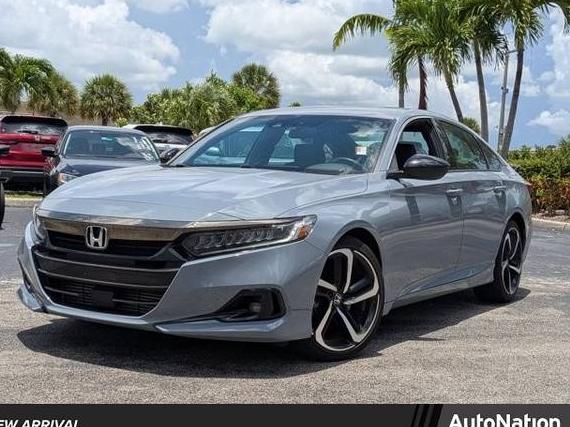 HONDA ACCORD 2022 1HGCV1F32NA123422 image