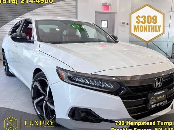 HONDA ACCORD 2022 1HGCV1F35NA124225 image