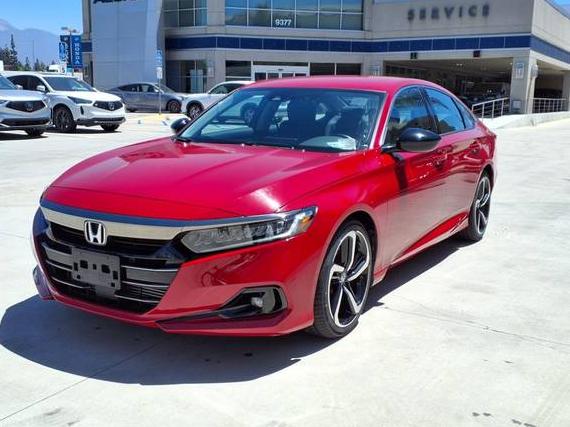HONDA ACCORD 2022 1HGCV1F44NA026814 image