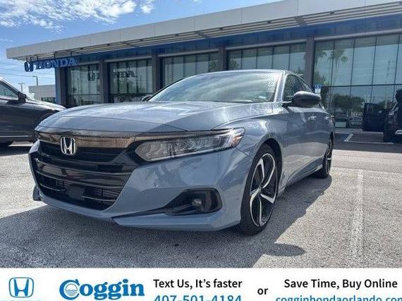 HONDA ACCORD 2022 1HGCV1F37NA092233 image