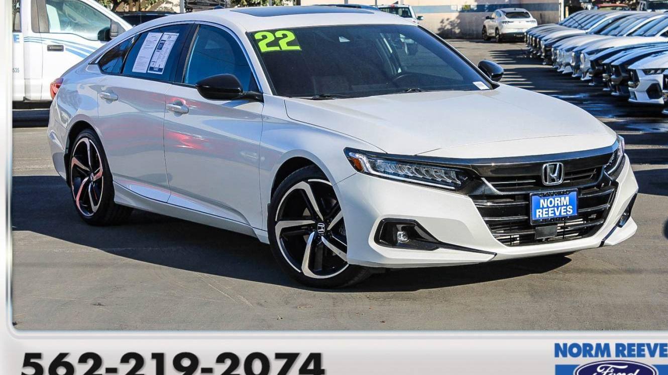 HONDA ACCORD 2022 1HGCV2F39NA017071 image