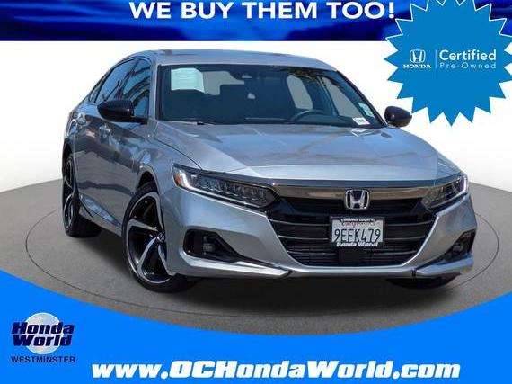HONDA ACCORD 2022 1HGCV1F38NA100632 image
