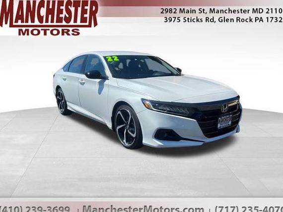 HONDA ACCORD 2022 1HGCV1F43NA109764 image