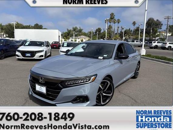 HONDA ACCORD 2022 1HGCV1F43NA034340 image