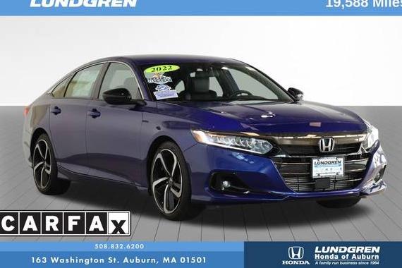 HONDA ACCORD 2022 1HGCV1F36NA089520 image