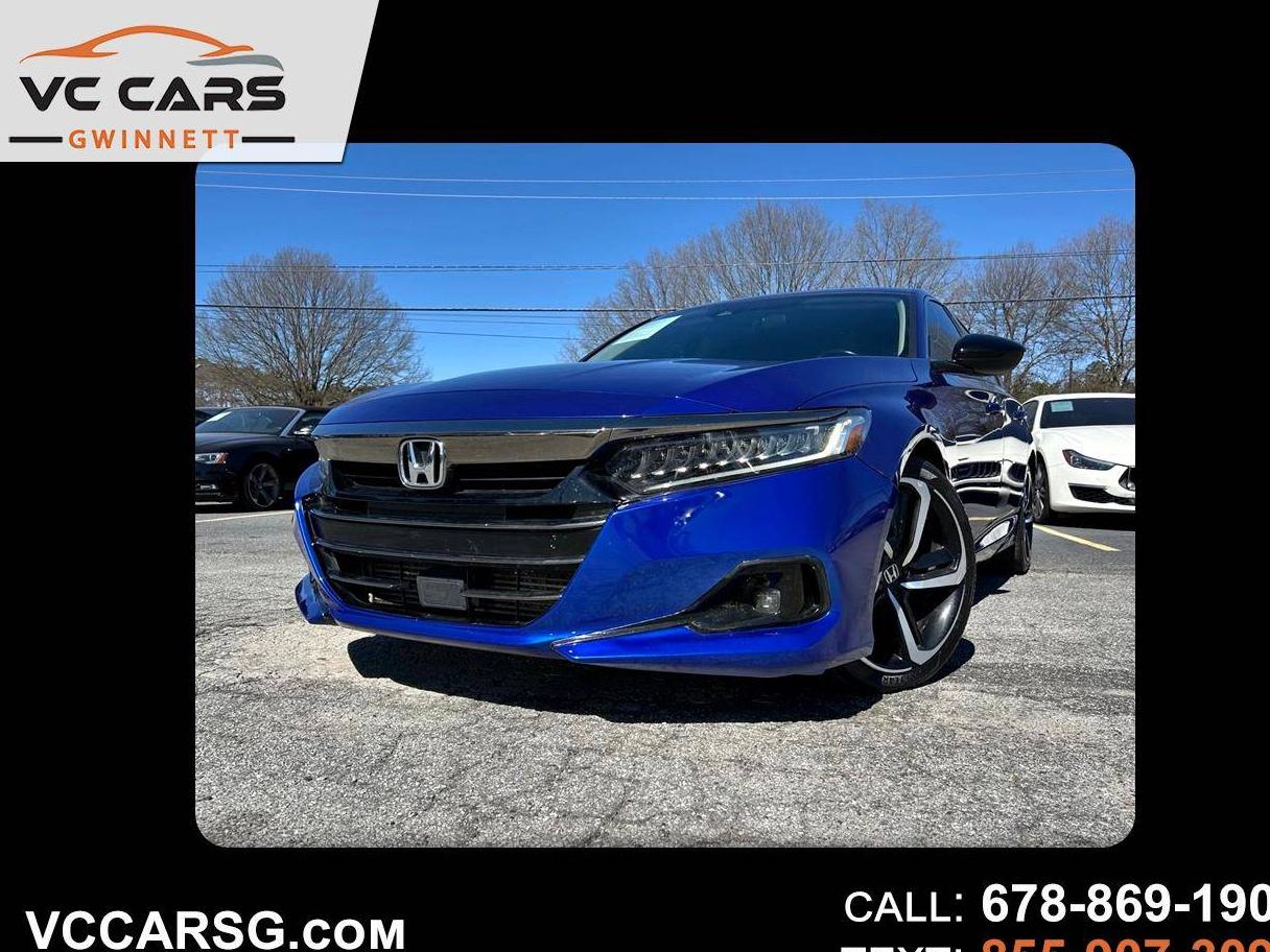 HONDA ACCORD 2022 1HGCV1F45NA022528 image