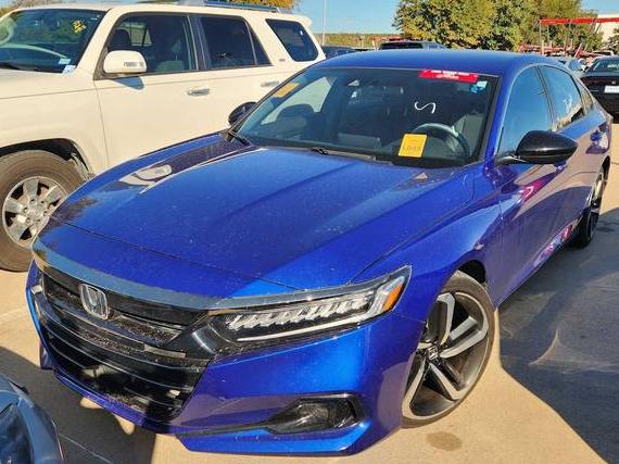 HONDA ACCORD 2022 1HGCV1F3XNA075488 image