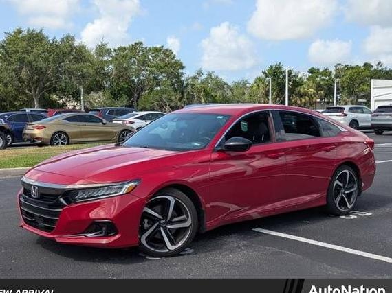 HONDA ACCORD 2022 1HGCV1F32NA058717 image