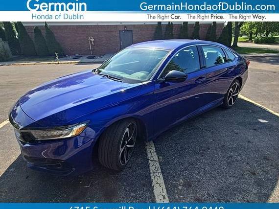 HONDA ACCORD 2022 1HGCV1F38NA089826 image