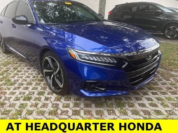 HONDA ACCORD 2022 1HGCV1F39NA121375 image