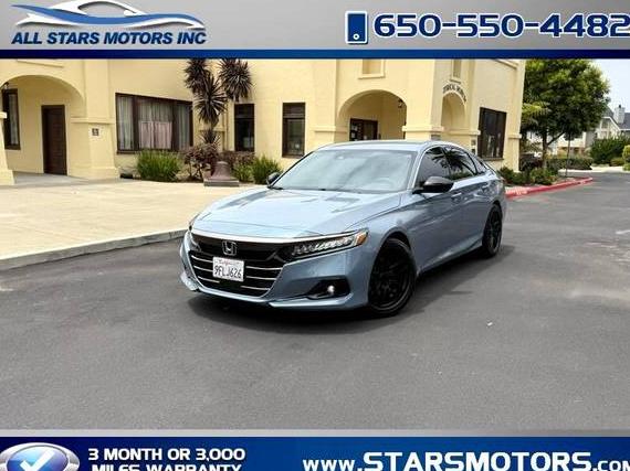 HONDA ACCORD 2022 1HGCV1F37NA122332 image