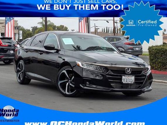 HONDA ACCORD 2022 1HGCV1F36NA107210 image