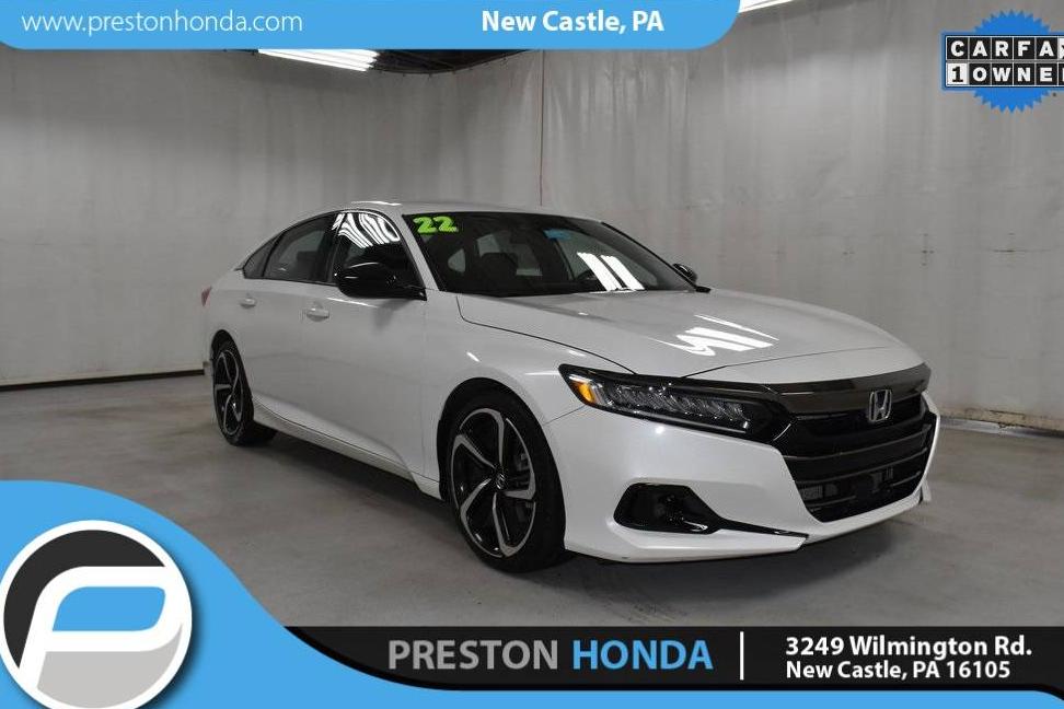 HONDA ACCORD 2022 1HGCV1F3XNA045973 image