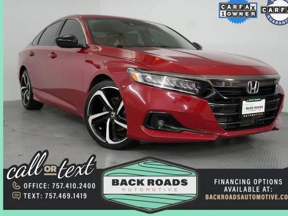 HONDA ACCORD 2022 1HGCV1F34NA035973 image