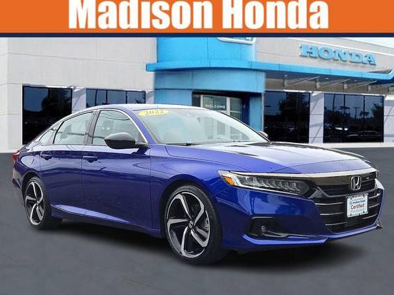 HONDA ACCORD 2022 1HGCV1F36NA089761 image