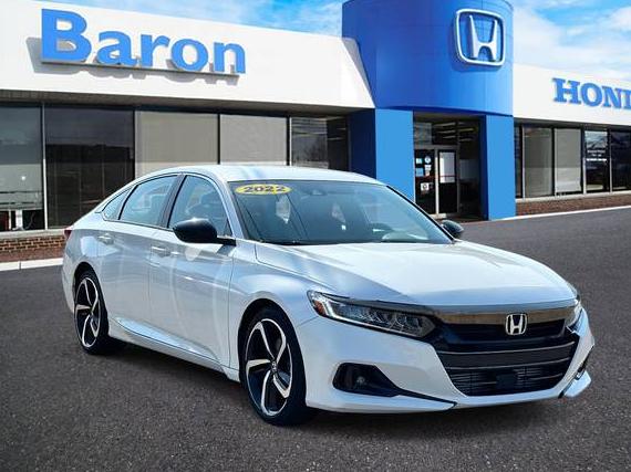 HONDA ACCORD 2022 1HGCV1F37NA103862 image