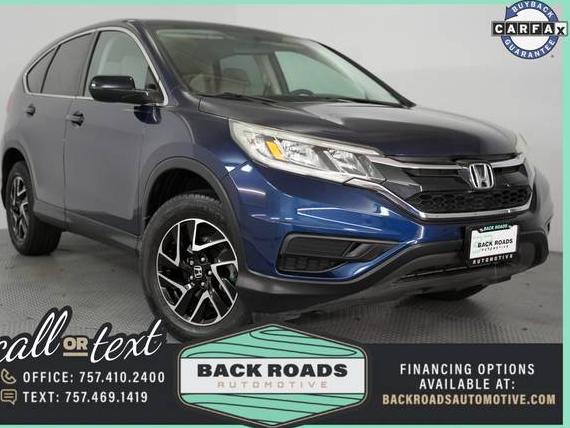 HONDA CR-V 2016 2HKRM3H4XGH533233 image
