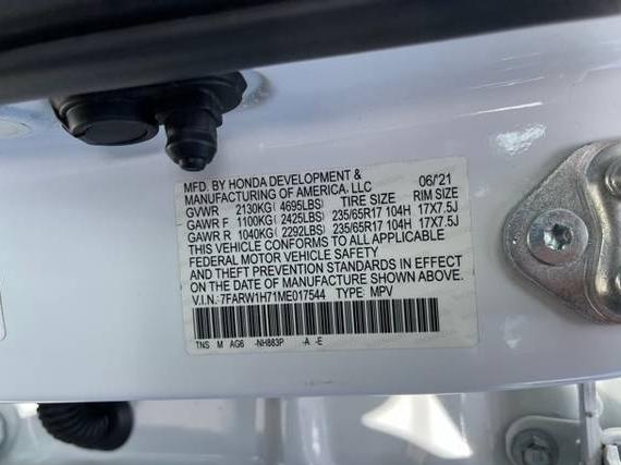 HONDA CR-V 2021 7FARW1H71ME017544 image