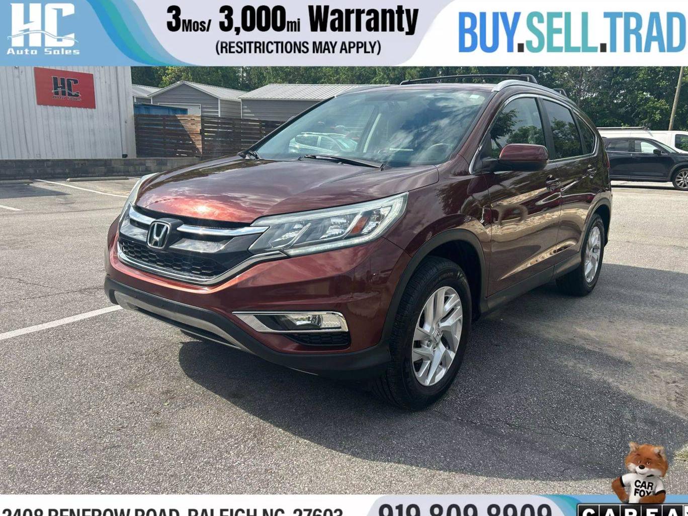 HONDA CR-V 2015 2HKRM3H7XFH558769 image
