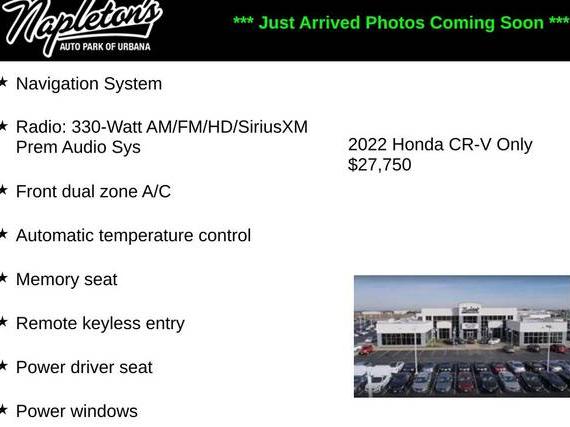 HONDA CR-V 2022 5J6RT6H92NL014146 image