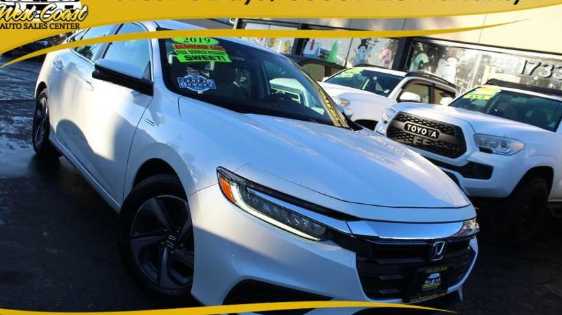 HONDA INSIGHT 2019 19XZE4F57KE016967 image