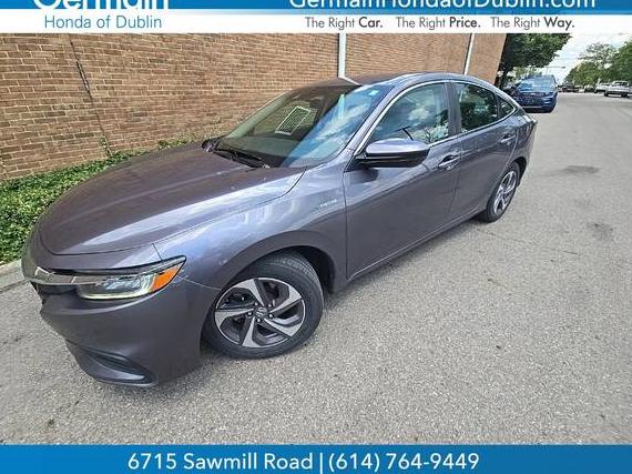 HONDA INSIGHT 2019 19XZE4F51KE009464 image