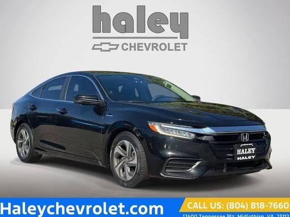HONDA INSIGHT 2019 19XZE4F57KE025216 image