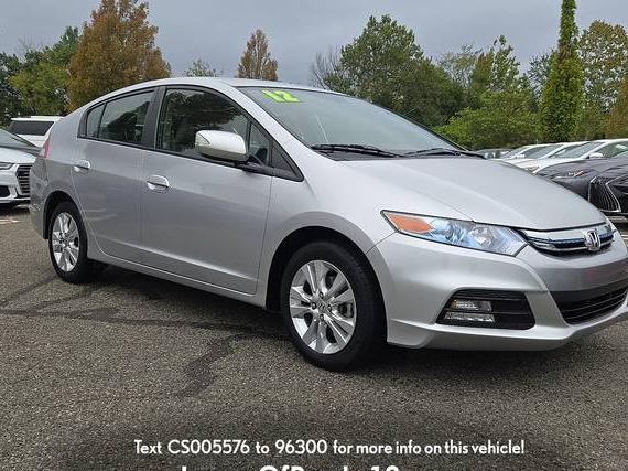 HONDA INSIGHT 2012 JHMZE2H73CS005576 image