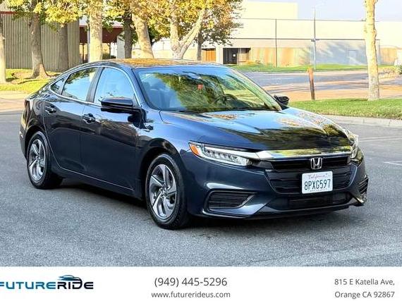 HONDA INSIGHT 2020 19XZE4F5XLE010176 image