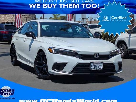 HONDA CIVIC 2023 2HGFE2F52PH552410 image